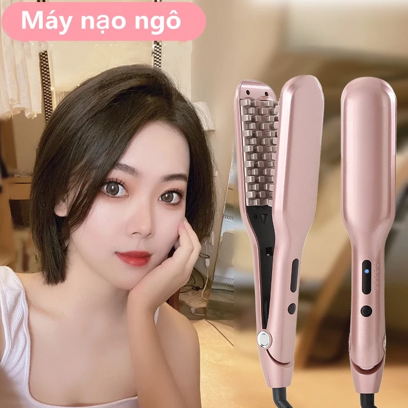 Máy bấm xù dập phồng chân vuông 2in1 cao cấp