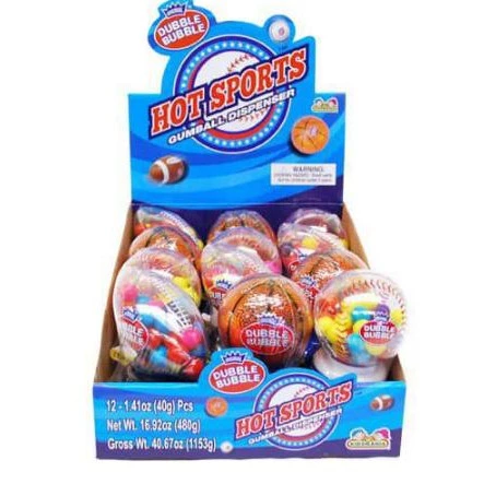 [siêu rẻ] 1 hộp MÁY BÁN KẸO GUMBALL DUBBLE BUBBLE - Canada 12 chiếc