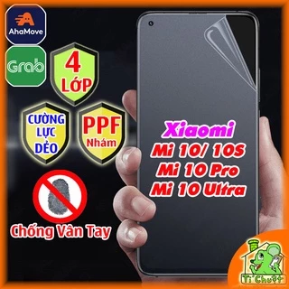 [Nhám Chống Vân Tay-Ảnh Thật] Dán CL Dẻo PPF Xiaomi Mi 10/ 10s/ 10 PRO/ 10 ULTRA Cường Lực Mặt Trước