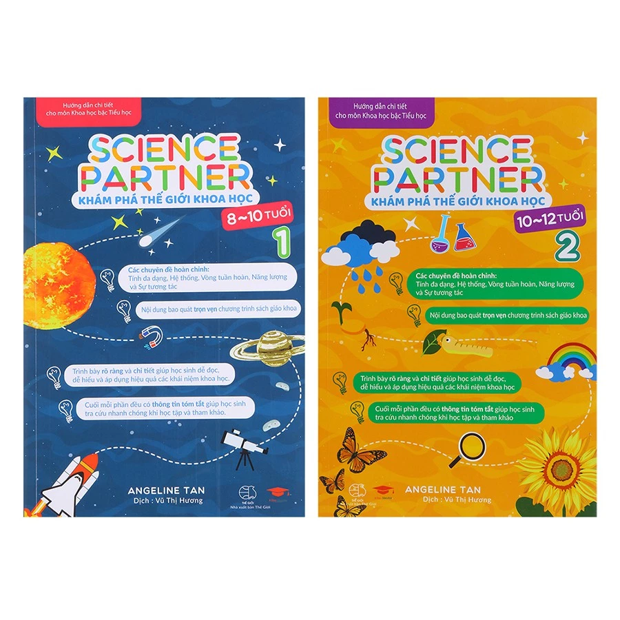 Sách : Khám phá thế giới khoa học - khoa học kỹ thuật - Combo 2 cuốn (8 -12 tuổi )