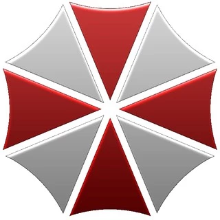 Sticker hình dán decal logo UMBRELLA, RESIDENT EVIL, dán laptop, dán nón bảo hiểm