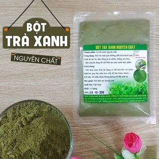 Bột trà xanh nguyên chất (50g) Chợ Quê Chuyên Dùng Tạo Màu Thực Phẩm