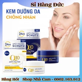 [auth] [Mẫu mới] Kem dưỡng da mặt Nivea Q10 của Đức giúp chống lão hóa,chống nhăn, sáng da - Nội địa Đức Đủ Bill [Hot]