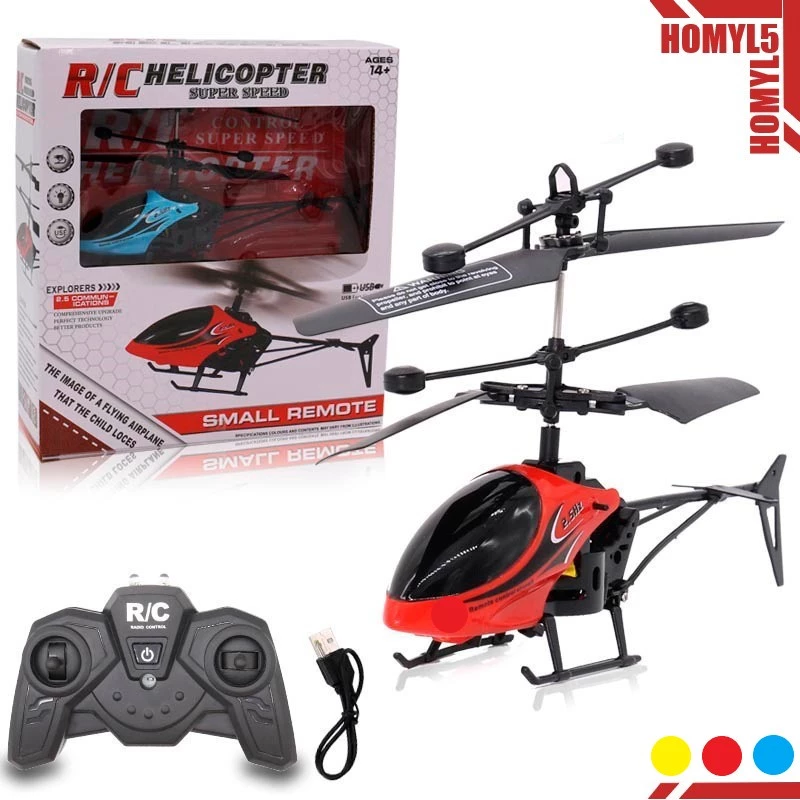 [Cửa hàng tại nhà] Máy bay trực thăng Mini có con quay hồi chuyển 2CH Đồ chơi trẻ em cho bé trai