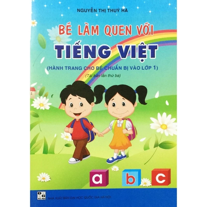 Sách Bé làm quen với tiếng việt