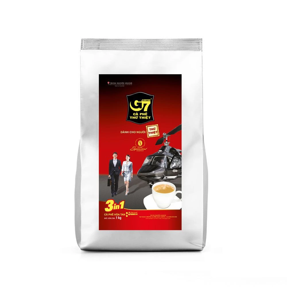 Trung Nguyên Legend - Cà phê hòa tan G7 3in1 - Bịch 1kg