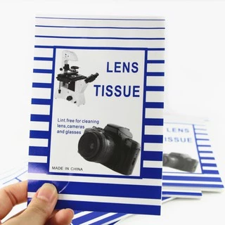 Giấy lau lens làm sạch ống kính chống trầy xước kích thước 10x15cm