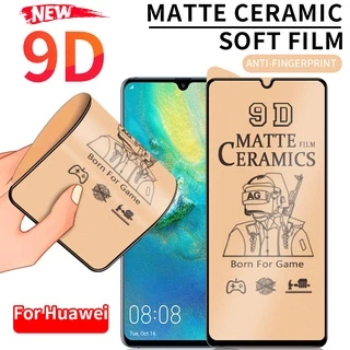 [Không bao giờ vỡ] kính cường lực chống bám vân tay dẻo Huawei P40 P20 P30 Lite Nova 7 Se 5t 7i Honor 8x Mate 20 Y7A Y5P Y6P Y7P Y6S Y9S Y7 Pro Y9 Prime 2019