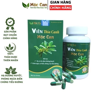 Viên Thìa Canh Mộc Can hạ đường huyết, ổn định chỉ số và ngăn biến chứng tiểu đường hiệu quả, thảo dược bảo vệ gan thận