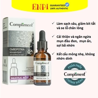 Kiềm dầu giảm mụn Compliment Salicylic Acid 2% Serum