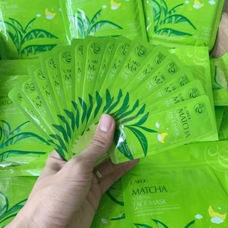 Mặt Nạ Ngủ Matcha Laikou Mask Bịch 15 gói