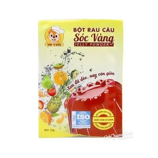 Bột thạch rau câu sóc vàng 12g