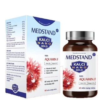 MEDSTAND KALCI NANO GOLD – Bổ sung kalci cho bà bầu, giúp xương và răng chắc khoẻ