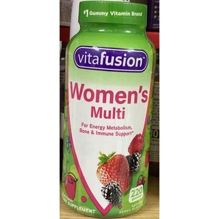 Kẹo dẻo Vitafusion Women Gummy Vitamins 220 viên dành cho phụ nữ