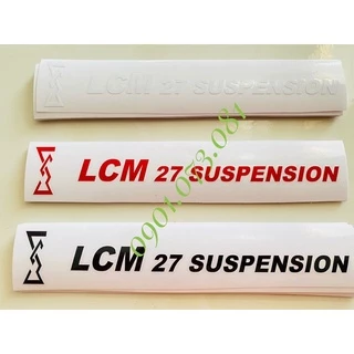 Tem phuộc LCM 3 màu (cặp)