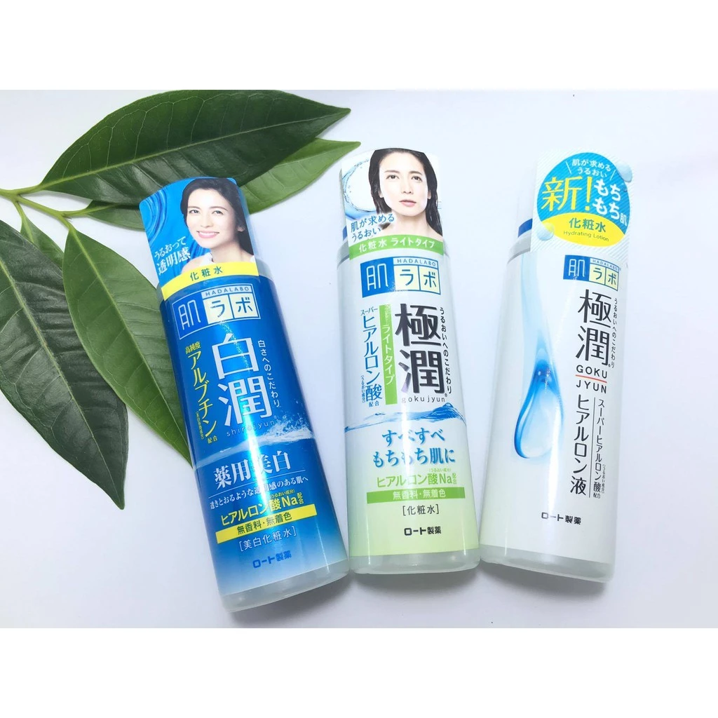 Nước hoa hồng Hada Labo – Gokujyun Super Hyaluronic Acid Lotion - Nhật bảN