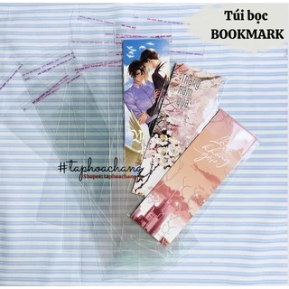 Túi Opp trong suốt bọc đựng Bookmark có dán miệng - Túi bookmark/ đựng bookmark