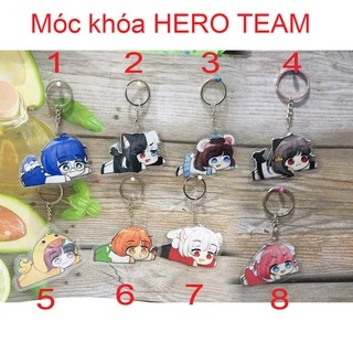 Móc khóa Hero Team( Mẫu 03)