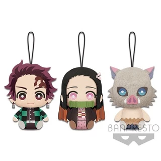 [Banpresto] Gấu bông mini strap Kimetsu no Yaiba PLUSH vol.1 2 3 chính hãng Nhật Bản