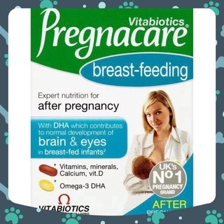 Vitamin tổng hợp Pregnacare Breast feeding Bú +cỏ cà ri Anh 84 viên