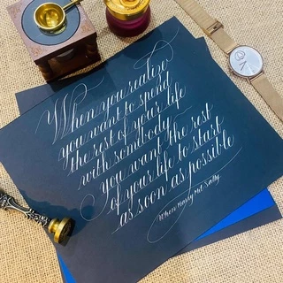 10 Tờ Giấy Đen Khổ A4 Viết Calligraphy, Scrapbook, Vẽ Màu Nước, Làm Thiệp, Đồ Thủ Công, Giấy Bìa, Giấy Mỹ Thuật Màu Đen