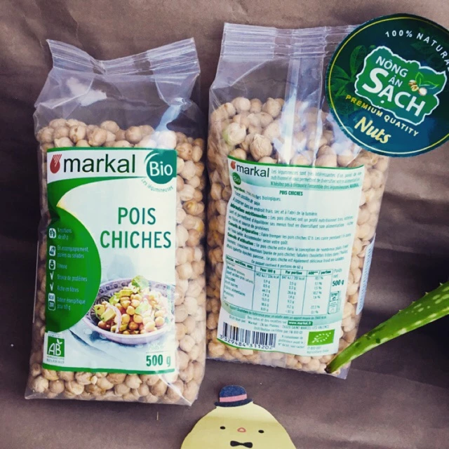 500g Đậu Gà Hữu Cơ Pháp Không Biến Đổi Gen