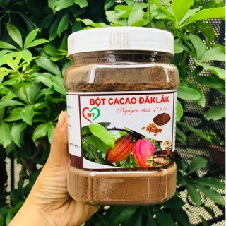 Hộp 500g bột cacao nguyên chắt ĐĂKLĂK