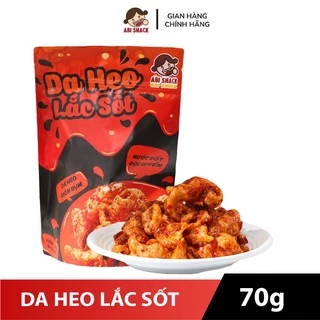 Da Heo Lắc Sốt Sa Tế Độc Quyền - Trọng lượng 70 Gam- Thương Hiệu Abi Snack