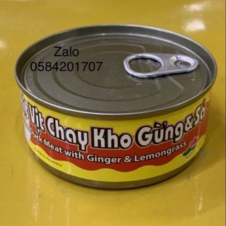 Thịt Vịt Kho Gừng Sả Chay Âu Lạc