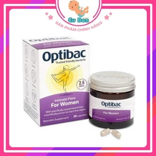 Men vi sinh Optibac tím Probiotics For Women 30v 90v cho phụ nữ phòng ngừa viêm nhiễm vùng kín