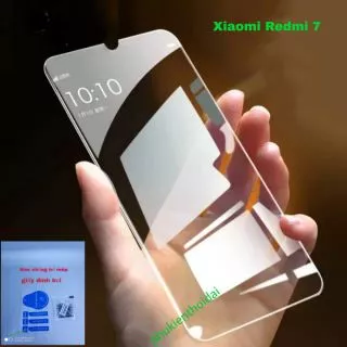 Xiaomi Redmi 7 / Redmi 9 / Redmi 9C / RedmI 9T kính cường lực loại tốt trong suốt ( tặng keo chống hở mép )