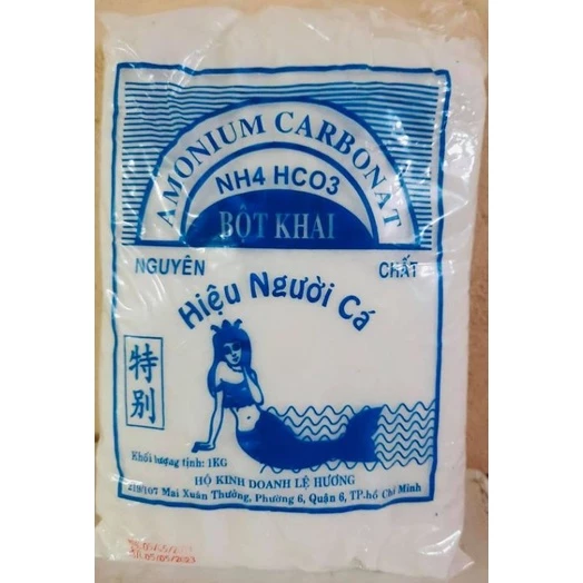 Bột khai làm quẩy, bánh tiêu 100g