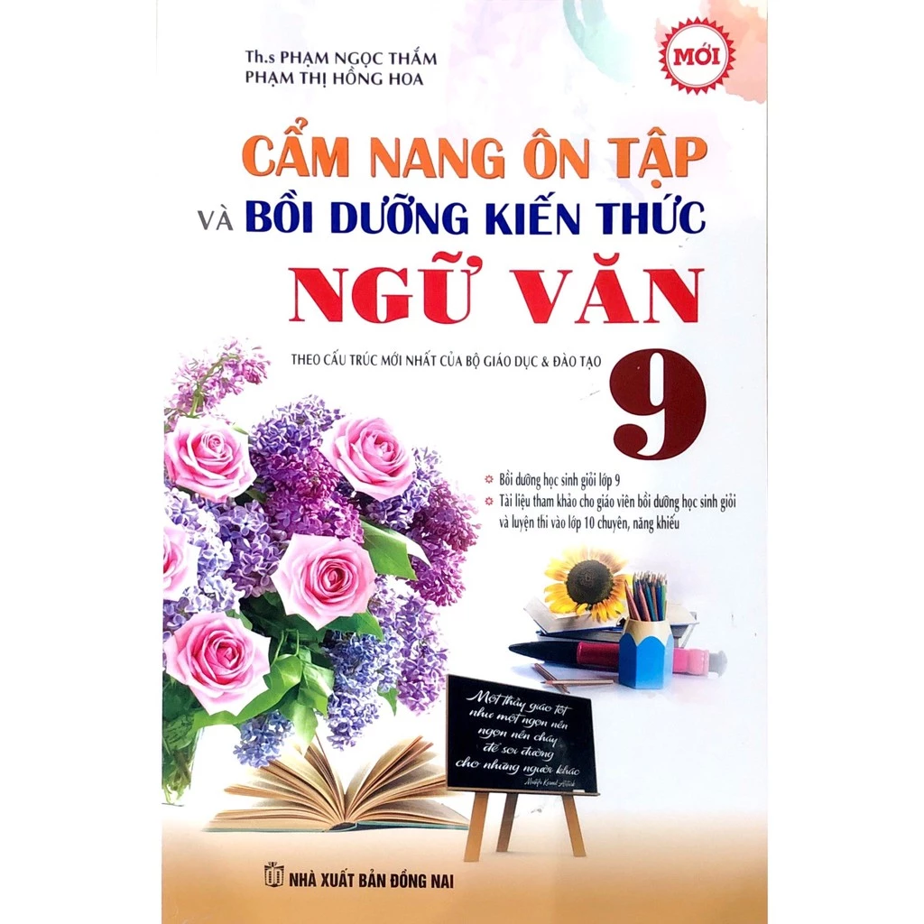 Sách - Cẩm Nang Ôn Tập Và Bồi Dưỡng Kiến Thức Ngữ Văn Lớp 9