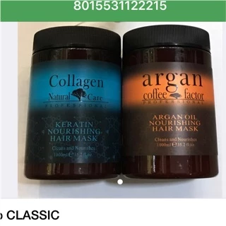Hấp ủ Argan karetin collagen 1000ml