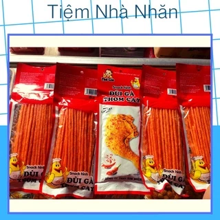 Combo 10 gói tăm que cay đùi gà, snack tăm cay thơm ngon tuổi thơ