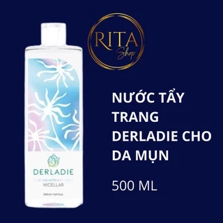 Nước tẩy trang Derladie Cleansing Water Witch Hazel dành cho da dầu mụn 500ml