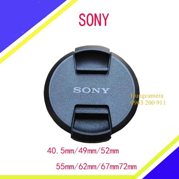 Nắp trước lens Sony (mẫu phẳng)