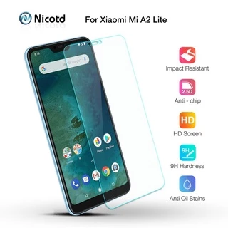 Kính cường lực chống bám vân tay cho Xiaomi Mi A2 Lite 8 5X 6X Redmi 6 5 Plus Note 5 Pro 4X