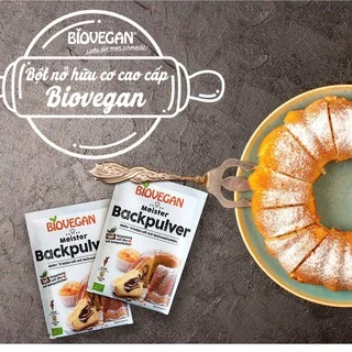 Bột nở hữu cơ BioVegan Đức 17g - hsd 30/09/2024