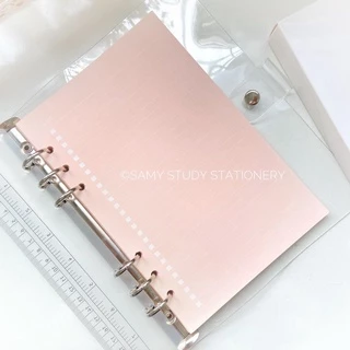 GIẤY REFILL SỔ CÒNG BINDER SIZE A5 Planner Take Note Trang Trí Sổ Tay Bullet Journal Take notes