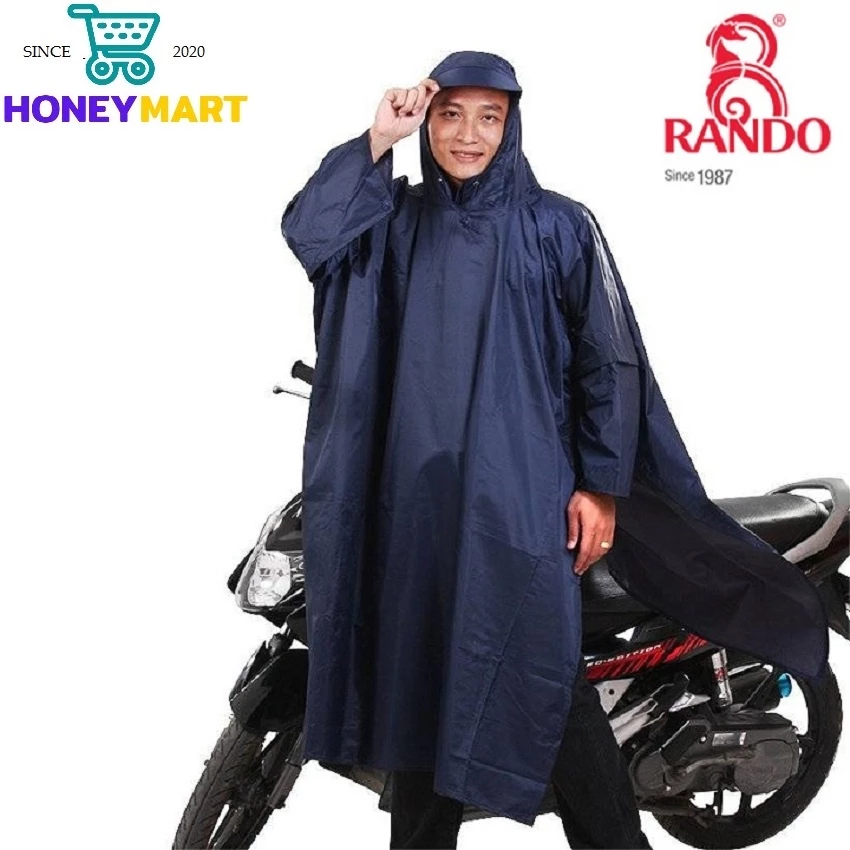 Áo Mưa RANDO Poncho Vải Best APNS-20 Bảo Vệ Toàn Diện - HONEYMART