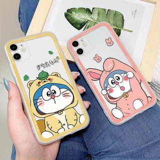 Ốp Điện Thoại Mềm Mặt Nhám Hình Doraemon-2 Cho Samsung S8 S9 S10 Plus S20 S21 FE S22 UItra Plus