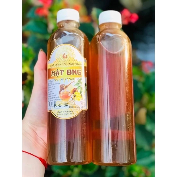 Mật ong Trần Anh Food - Mật ong hoa cà phê, mật ong hoa bạc hà 1000ml