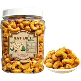 Hạt điều rang tỏi ớt giòn ngon đậm vị - Hũ 500G