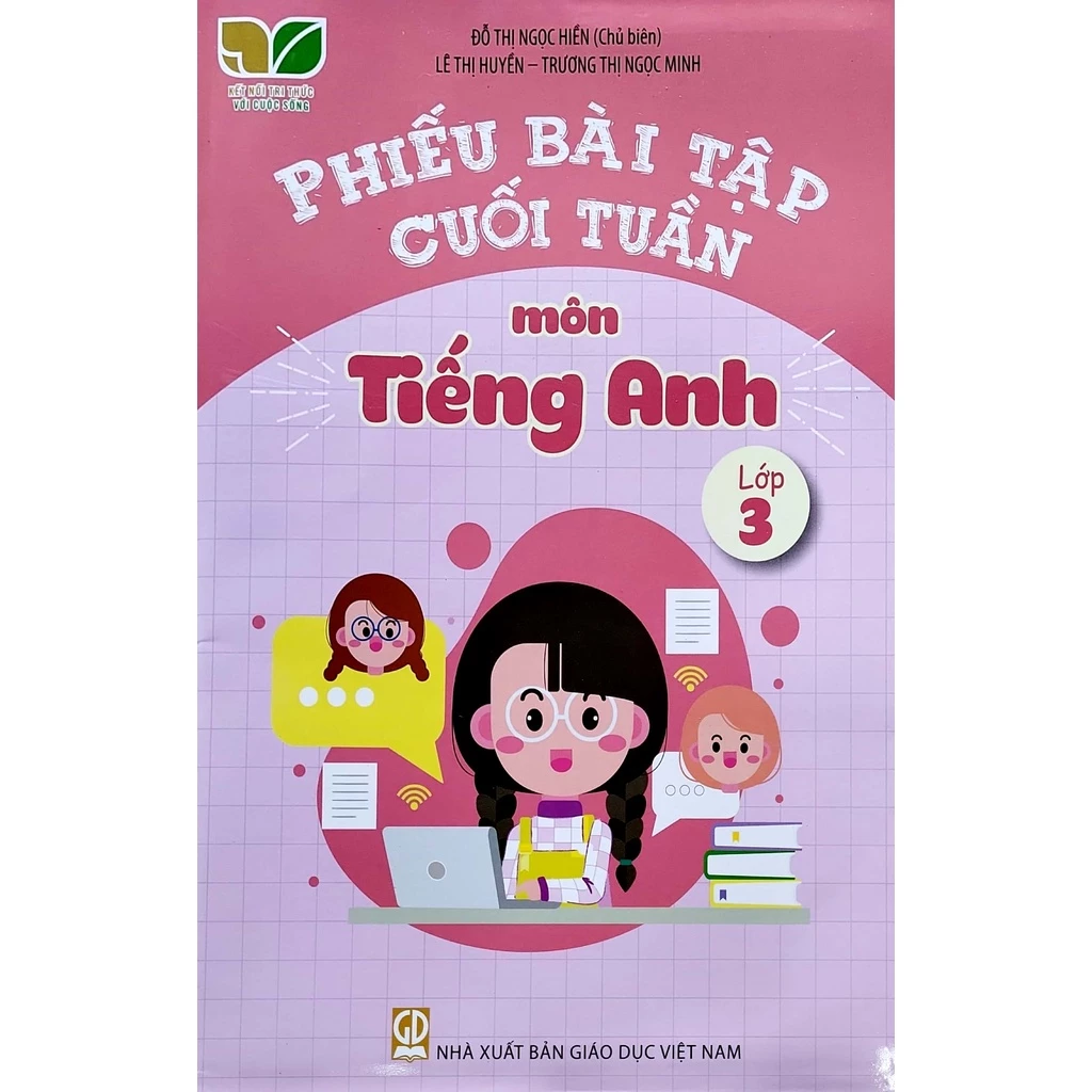 Sách - Phiếu bài tập cuối tuần Tiếng Anh 3 - Kết nối tri thức với cuộc sống - NXB Giáo dục