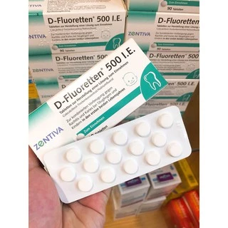 D3 Fluoretten 500 I.E Đức