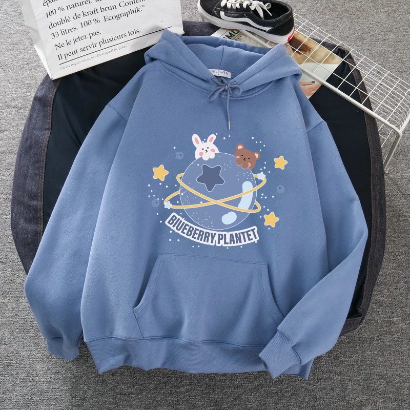 Áo Khoác HOODIE Nam Nữ BERRY Chất Vải Dày Dặn Ấm Áp