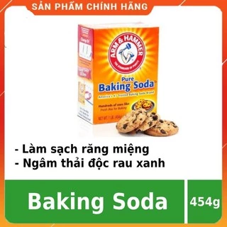 Muối Backing soda 454g dùng làm bánh, ngâm hoa quả - Healthy