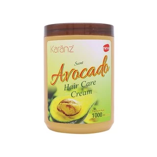 Hấp dầu (kem ủ tóc) mềm mượt, phục hồi khô xơ, hư tổn Avocado Karanz Hair Care Cream 1000ml (Hũ cao)