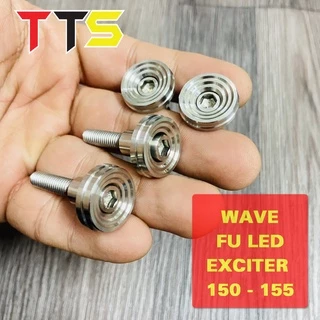 Khâu dàn áo, khâu bửng, khâu cốp Salaya V2 WAVE, FUTURE, EXCITER chất liệu inox bao sáng bóng